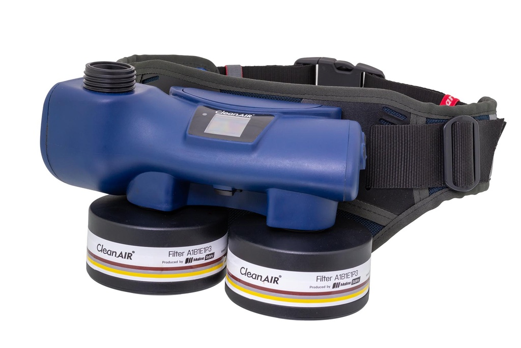 CleanAIR Chemical 2F Plus - with comfort belt, indicator, charger euro plug