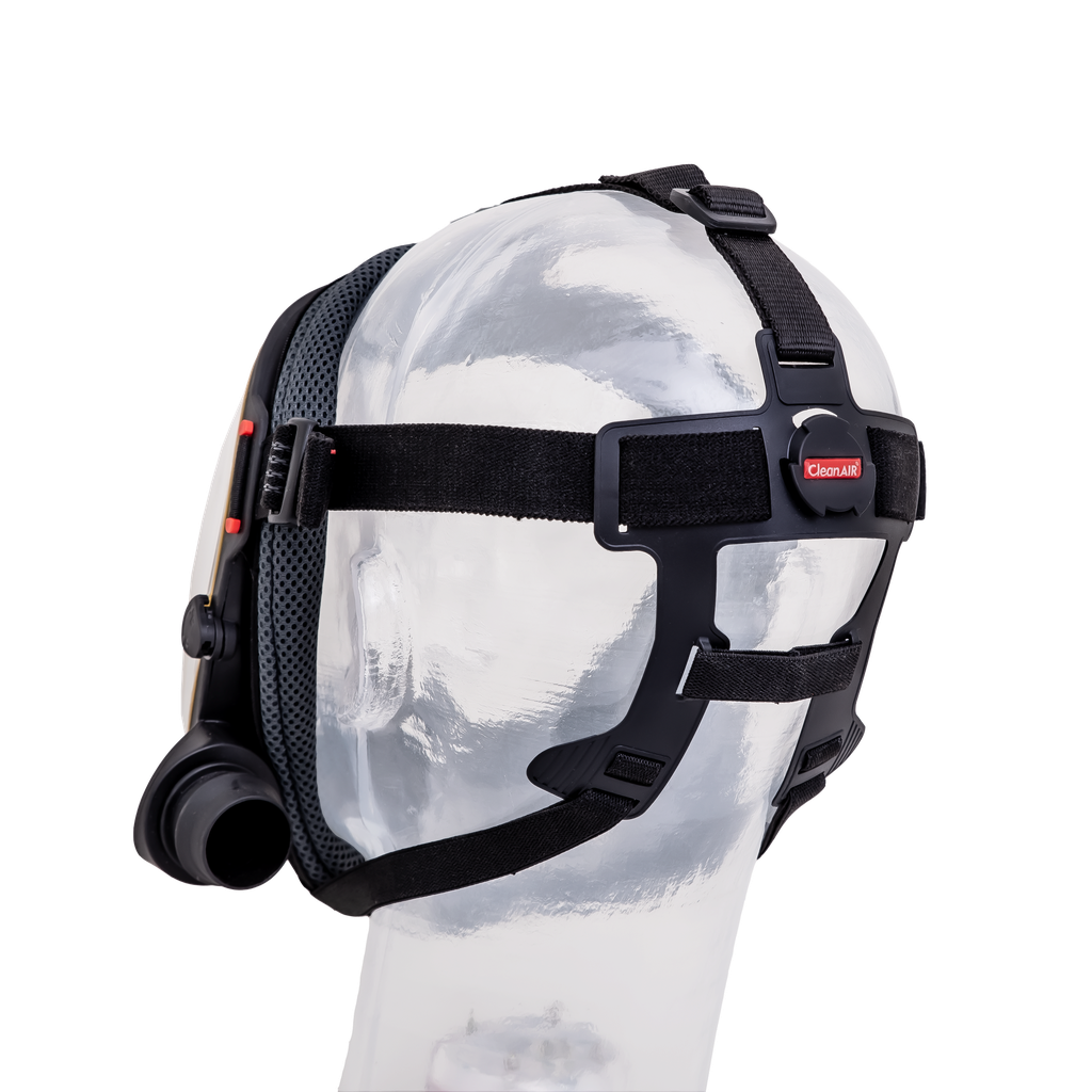 Protective face shield UniMask, 5-point harness, neoprene 