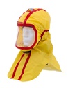 Long protective hood CA-10, chemically resistant