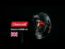 Welding helmet CleanAIR Omnira COMBI air, incl. ADF S60F