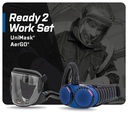 Ready 2 Work set - CA AerGO & UniMask in transportkoffer