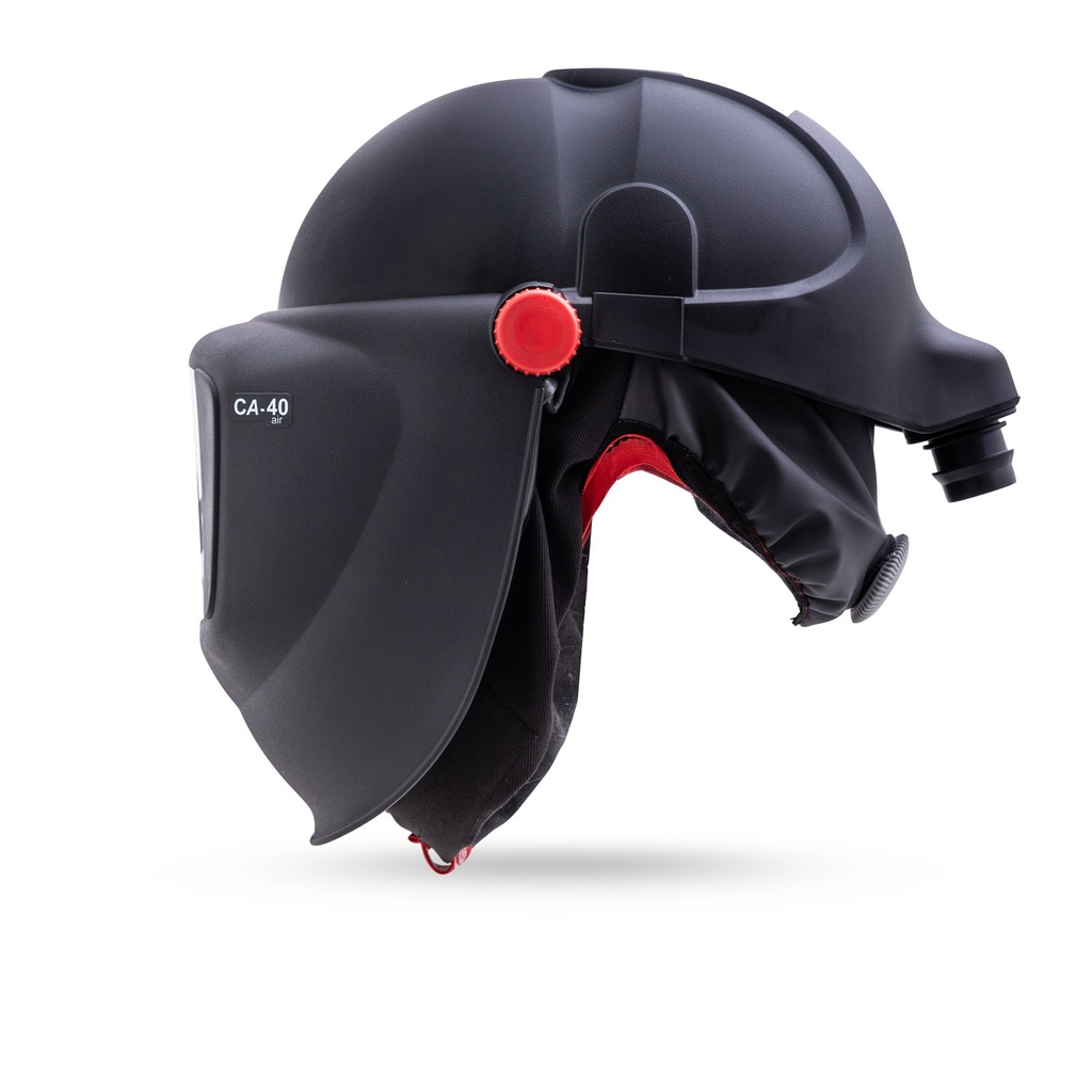 Safety helmet CA-40GW, welding + grinding, incl ADF V5-8/9-13 AerTEC X110