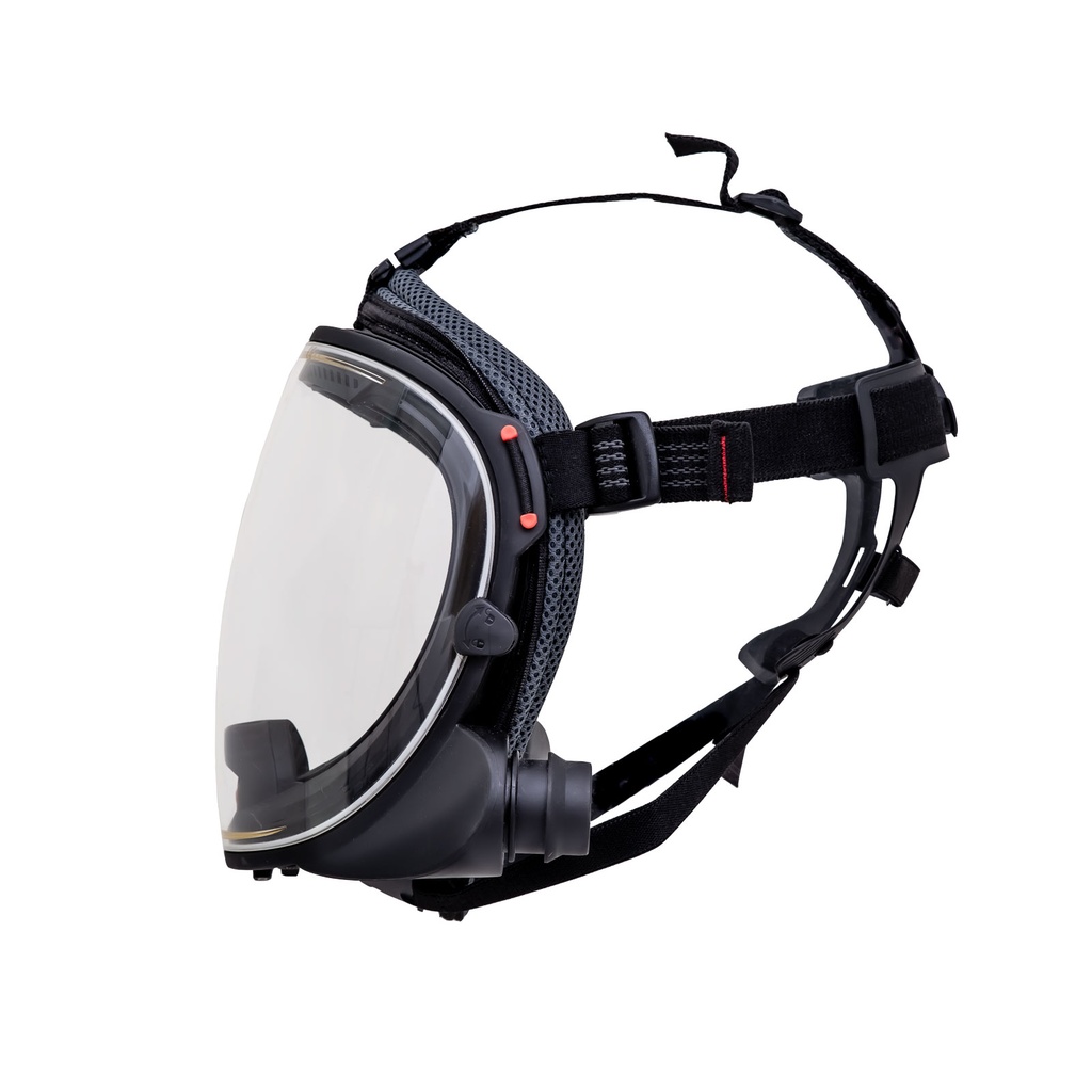 Protective face shield UniMask, 5-point harness, neoprene 